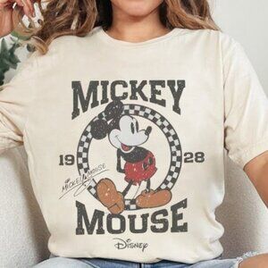 Retro Mickey Checkered Mickey Mouse 1928 Mickey Friends shirt retro